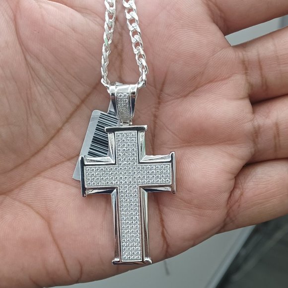 925 Sterling Silver Cross Pendant
